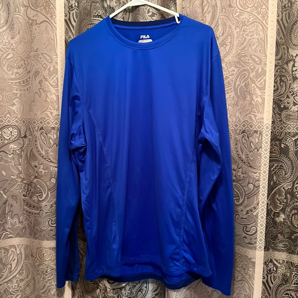 Fila long sleeve dry fit shirt